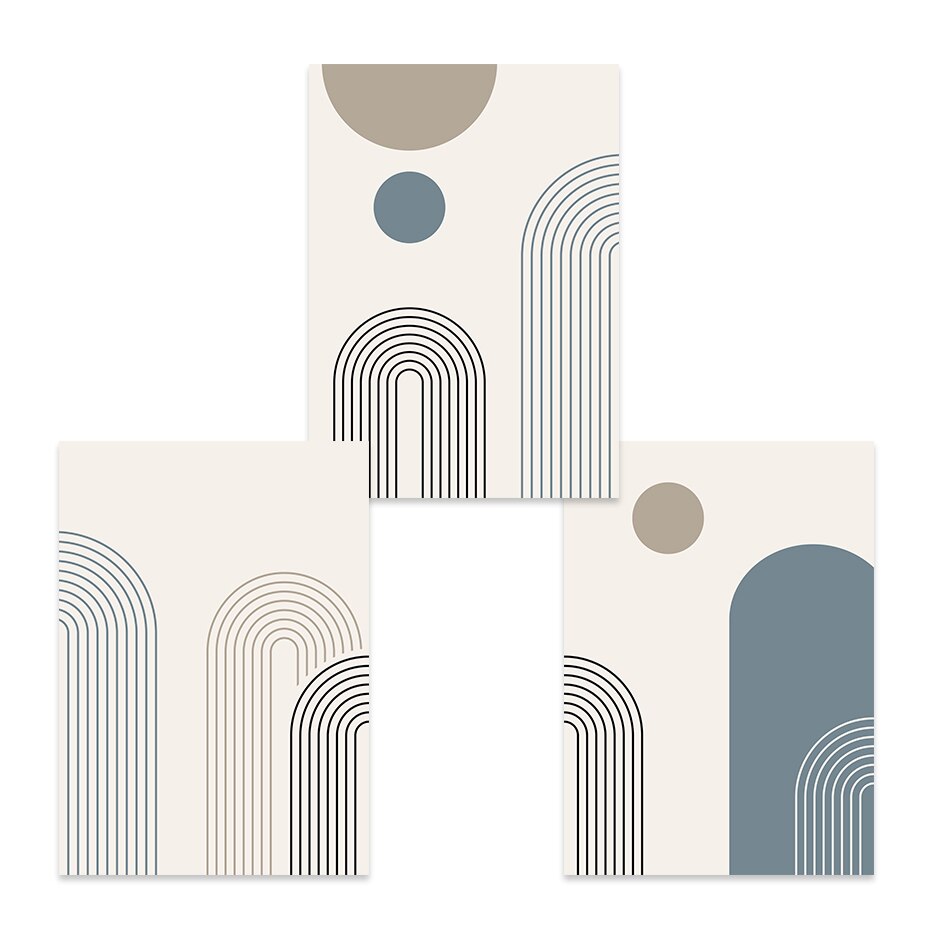 Trio d'affiches - Gio